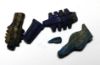Picture of ANCIENT EGYPT.  GROUP OF DAMAGED AMULETS. LAPIS LAZULI. 1250 B.C
