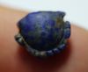 Picture of ANCIENT EGYPT. LAPIS LAZULI SEA SHELL AMULET. 1250 B.C