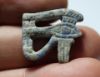 Picture of ANCIENT EGYPT. NEW KINGDOM LAPIS EYE OF HORUS AMULET. 1250 B.C