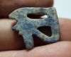 Picture of ANCIENT EGYPT. NEW KINGDOM LAPIS EYE OF HORUS AMULET. 1250 B.C