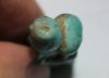 Picture of ANCIENT EGYPT. PTOLEMAIC. 300 B.C, EROTIC FAIENCE AMULET