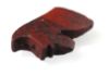 Picture of ANCIENT EGYPT. RED JASPER STONE EYE OF HORUS AMULET. 1250 B.C