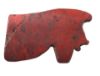 Picture of ANCIENT EGYPT. RED JASPER STONE EYE OF HORUS AMULET. 1250 B.C