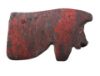 Picture of ANCIENT EGYPT. RED JASPER STONE EYE OF HORUS AMULET. 1250 B.C