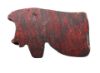 Picture of ANCIENT EGYPT. RED JASPER STONE EYE OF HORUS AMULET. 1250 B.C