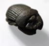 Picture of ANCIENT EGYPT. FAIENCE BUTTON SCARAB. 1400 - 1200 B.C