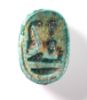 Picture of Ancient Egypt. New Kingdom. 1400 - 1200 B.C Glazed Stone Scaraboid