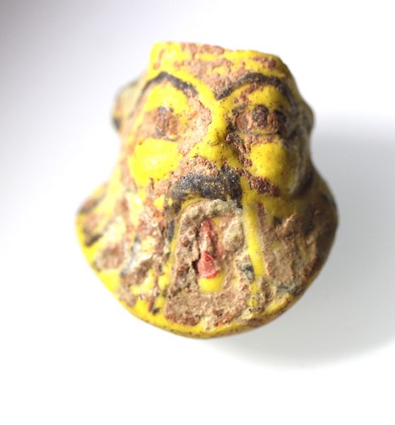 Picture of ANCIENT EGYPT. NEW KINGDOM GLASS BES. 1200 B.C. 