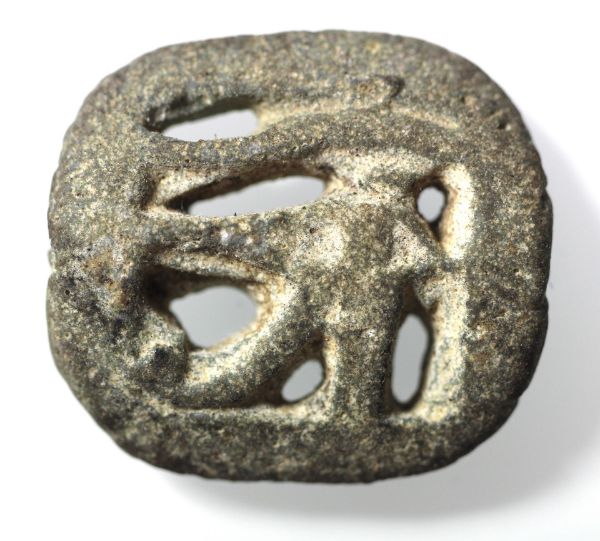 Picture of ANCIENT EGYPT. FAIENCE EYE OF HORUS.  600 - 300 B.C