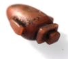 Picture of ANCIENT EGYPT.  EX. RARE CARNELIAN HEART AMULET ENGRAVED WITH AN IBIS. 1250 B.C