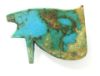 Picture of ANCIENT EGYPT. FAIENCE EYE OF HORUS AMULET. 600 - 300 B.C