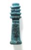 Picture of ANCIENT EGYPT.  FAIENCE DJED PILLAR AMULET. 600 - 300 B.C