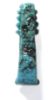 Picture of ANCIENT EGYPT.  FAIENCE DJED PILLAR AMULET. 600 - 300 B.C