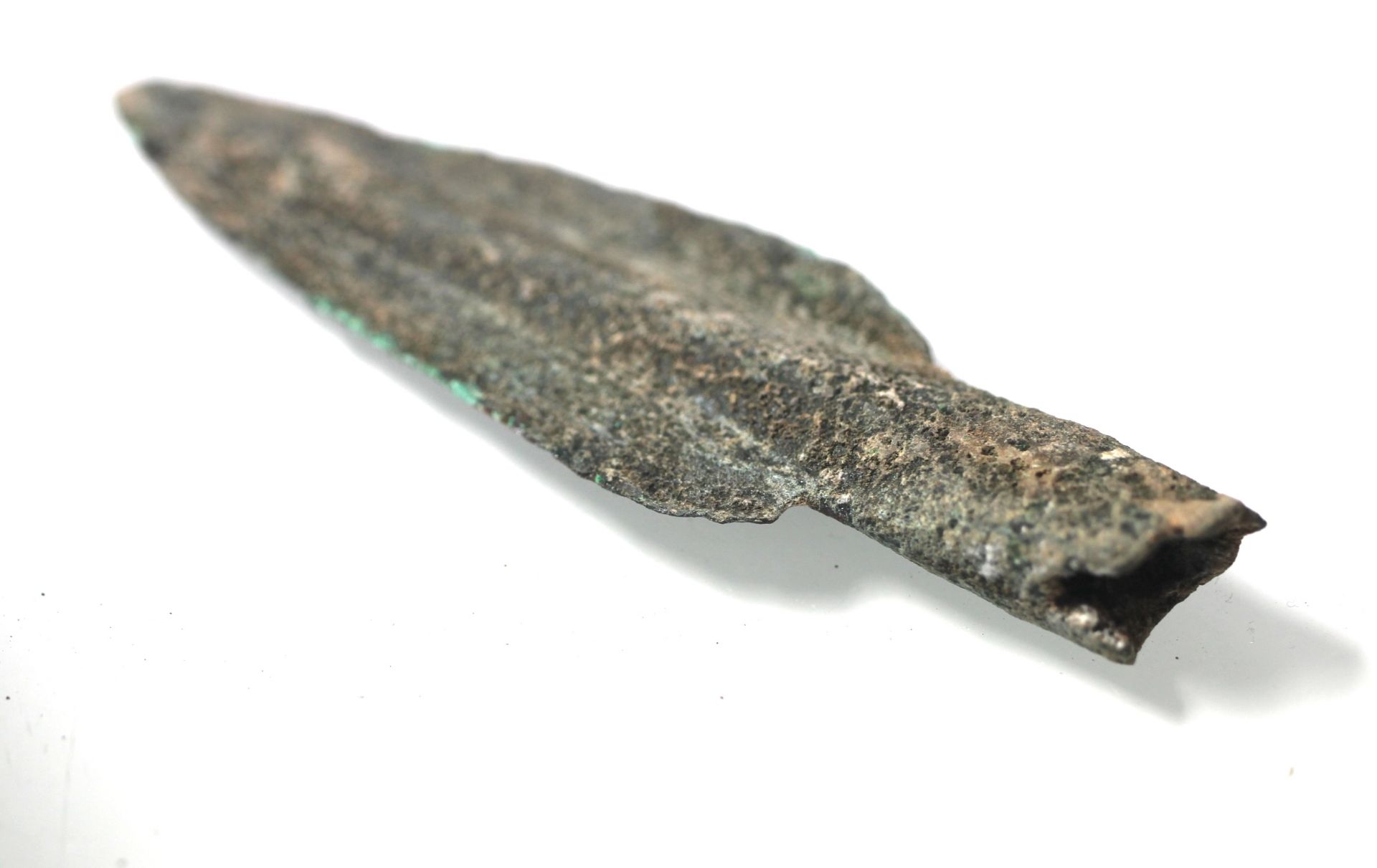 ANCIENT . PERSIAN OCCUPATION OF THE HOLY LAND. BRONZE ARROW 6TH CENTURY B.C