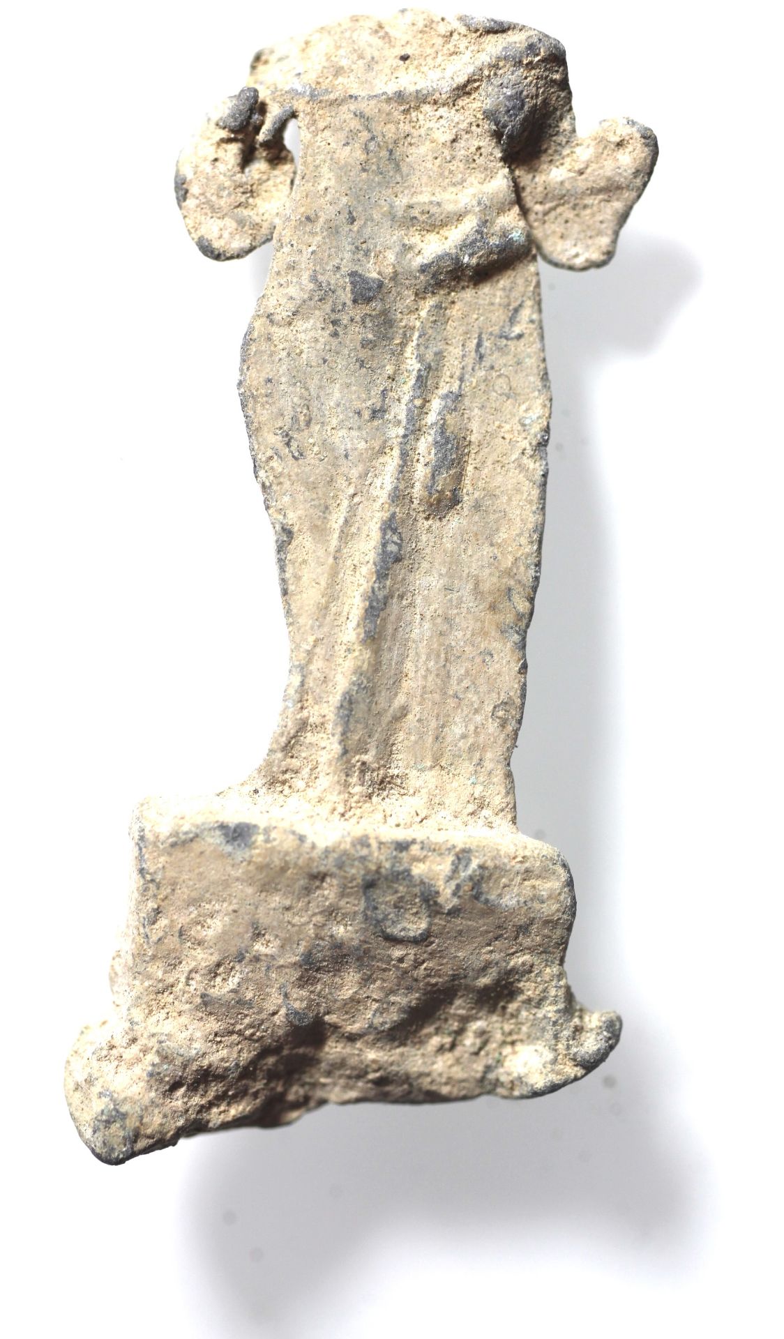 Acropolo. ANCIENT ROMAN LEAD STATUETTE . 200 A.D