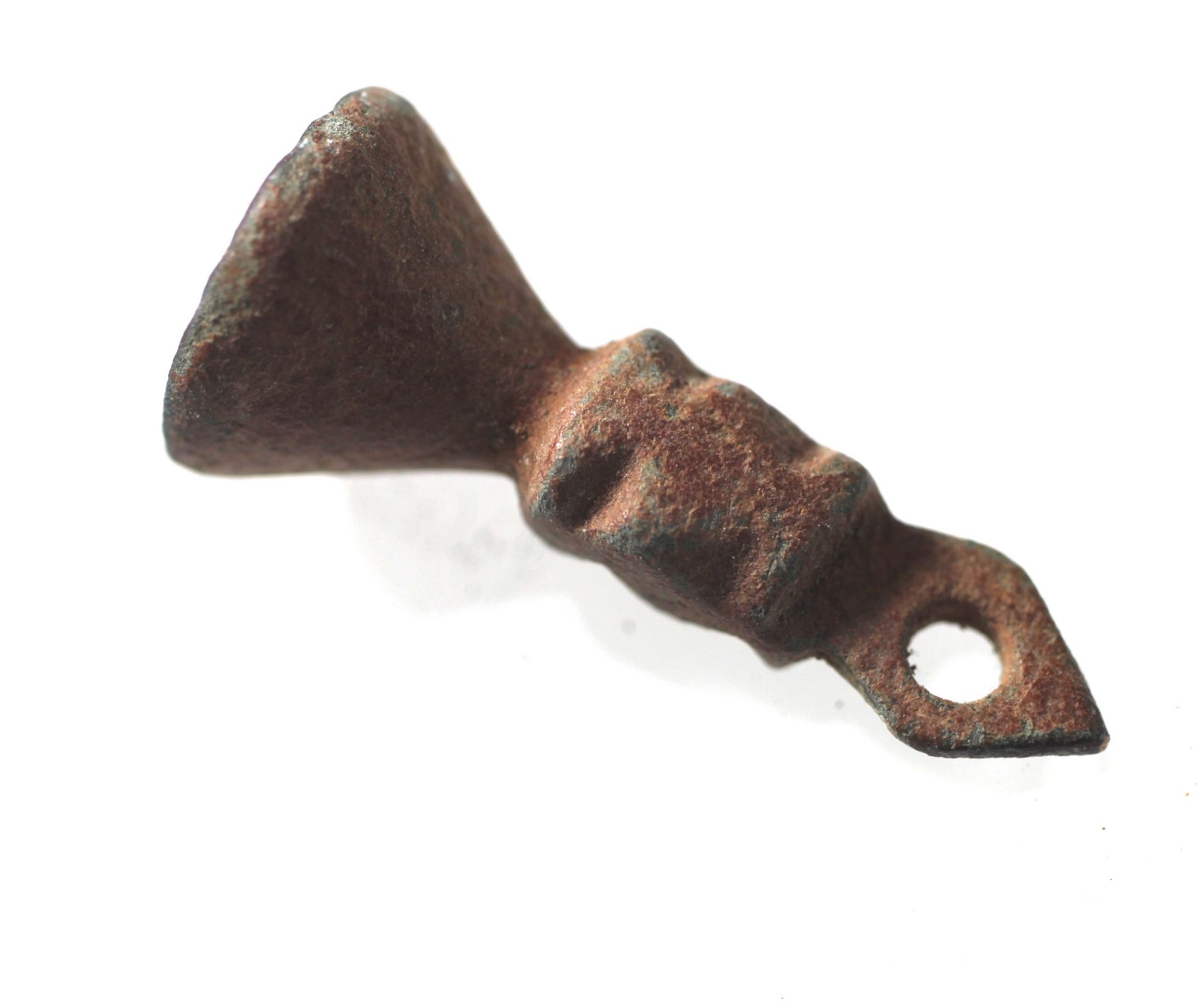 Acropolo. ANCIENT IRON AGE BRONZE SEAL. 600 B.C