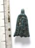 Picture of ANCIENT EGYPT. FAIENCE LOTUS FLOWER AMULET. 600 - 300 B.C