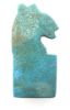 Picture of ANCIENT EGYPT FAIENCE LION HEADED AMULET. 600 - 300 B.C