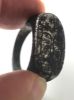 Picture of ANCIENT EGYPT.  LARGE SILVER RING. 1250 B.C. 19TH DYNASTY. NEW KINGDOM
