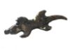 Picture of ANCIENT EGYPT. NEW KINGDOM  SILVER SOBEK (CROCODILE) AMULET. 1250 B.C 