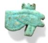 Picture of ANCIENT EGYPT. FAIENCE EYE OF HORUS AMULET. 600- 300 B.C