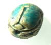 Picture of ANCIENT EGYPT. NEW KINGDOM GLAZED SONE SCARAB. 1400 - 1200 B.C