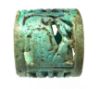 Picture of ANCIENT EGYPT. AMARNA FAIENCE HAIR RING. 1340 B.C . TIME OF KING TUTANKHAMUN