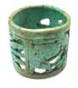 Picture of ANCIENT EGYPT. AMARNA FAIENCE HAIR RING. 1340 B.C . TIME OF KING TUTANKHAMUN