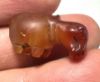 Picture of ANCIENT EGYPT. HIPPOPOTAMOUS CARNELIAN AMULET. NEW KINGDOM 1250 B.C