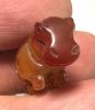 Picture of ANCIENT EGYPT. HIPPOPOTAMOUS CARNELIAN AMULET. NEW KINGDOM 1250 B.C