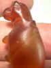 Picture of ANCIENT EGYPT. HIPPOPOTAMOUS CARNELIAN AMULET. NEW KINGDOM 1250 B.C