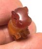 Picture of ANCIENT EGYPT. HIPPOPOTAMOUS CARNELIAN AMULET. NEW KINGDOM 1250 B.C