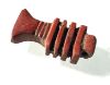Picture of ANCIENT EGYPT. RED JASPER DEJED PILLAR AMULET. NEW KINGDOM. 1250 B.C