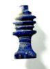 Picture of ANCIENT EGYPT. LAPIS LAZULI DJED PILLAR AMULET . NEW KINGDOM. 1250 B.C