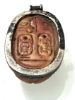 Picture of ANCIENT EGYPT. STONE & SILVER SCARAB PENDANT. 1479–1425 B.C. THUTMOSES III NAME