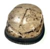 Picture of THUTMOSE III's  NAME:  ANCIENT EGYPT. STONE & SILVER SCARAB PENDANT. 1479–1425 B.C, 