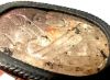 Picture of THUTMOSE III's  NAME:  ANCIENT EGYPT. STONE & SILVER SCARAB PENDANT. 1479–1425 B.C, 