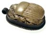 Picture of ANCIENT EGYPT. STONE & SILVER SCARAB PENDANT. 1479–1425 B.C