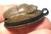 Picture of ANCIENT EGYPT. STONE & SILVER SCARAB PENDANT. 1479–1425 B.C