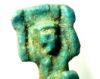 Picture of ANCIENT EGYPT. LATE DYNASTY FAIENCE AMULET OF SHU. 600-300 B.C