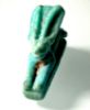 Picture of ANCIENT EGYPT. LATE DYNASTY FAIENCE AMULET OF A HARE (UN). 600-300 B.C