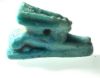 Picture of ANCIENT EGYPT. LATE DYNASTY FAIENCE AMULET OF A HARE (UN). 600-300 B.C