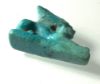 Picture of ANCIENT EGYPT. LATE DYNASTY FAIENCE AMULET OF A HARE (UN). 600-300 B.C