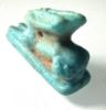 Picture of ANCIENT EGYPT. LATE DYNASTY FAIENCE AMULET OF A HARE (UN). 600-300 B.C