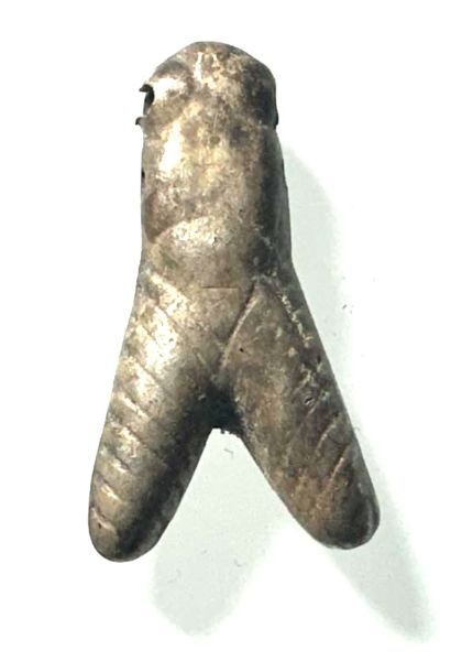 Picture of ANCIENT EGYPT. NEW KINGDOM SILVER FLY AMULET. 1250 B.C