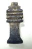 Picture of ANCIENT EGYPT. LAPIS LAZULI DJED PILLAR AMULET. NEW KINGDOM. 1250 B.C