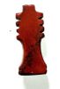 Picture of ANCIENT EGYPT. RED JASPER DEJED PILLAR AMULET. NEW KINGDOM. 1250 B.C