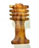 Picture of ANCIENT EGYPT. NEW KINGDOM AGATE DJED PILLAR AMULET. 1250 B.C 