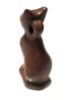 Picture of ANCIENT EGYPT.   RED JASPER AMULET OF A CAT.  1400 - 1200  B.C  NEW KINGDOM