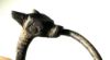 Picture of ANCIENT EGYPT. NEW KINGDOM SILVER PAIR OF EARRINGS. IBIS HEADS. 1400 - 1250 B.C